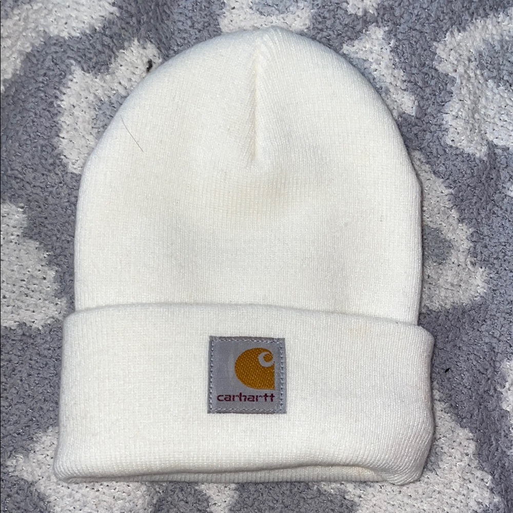 Carhartt White Beanie